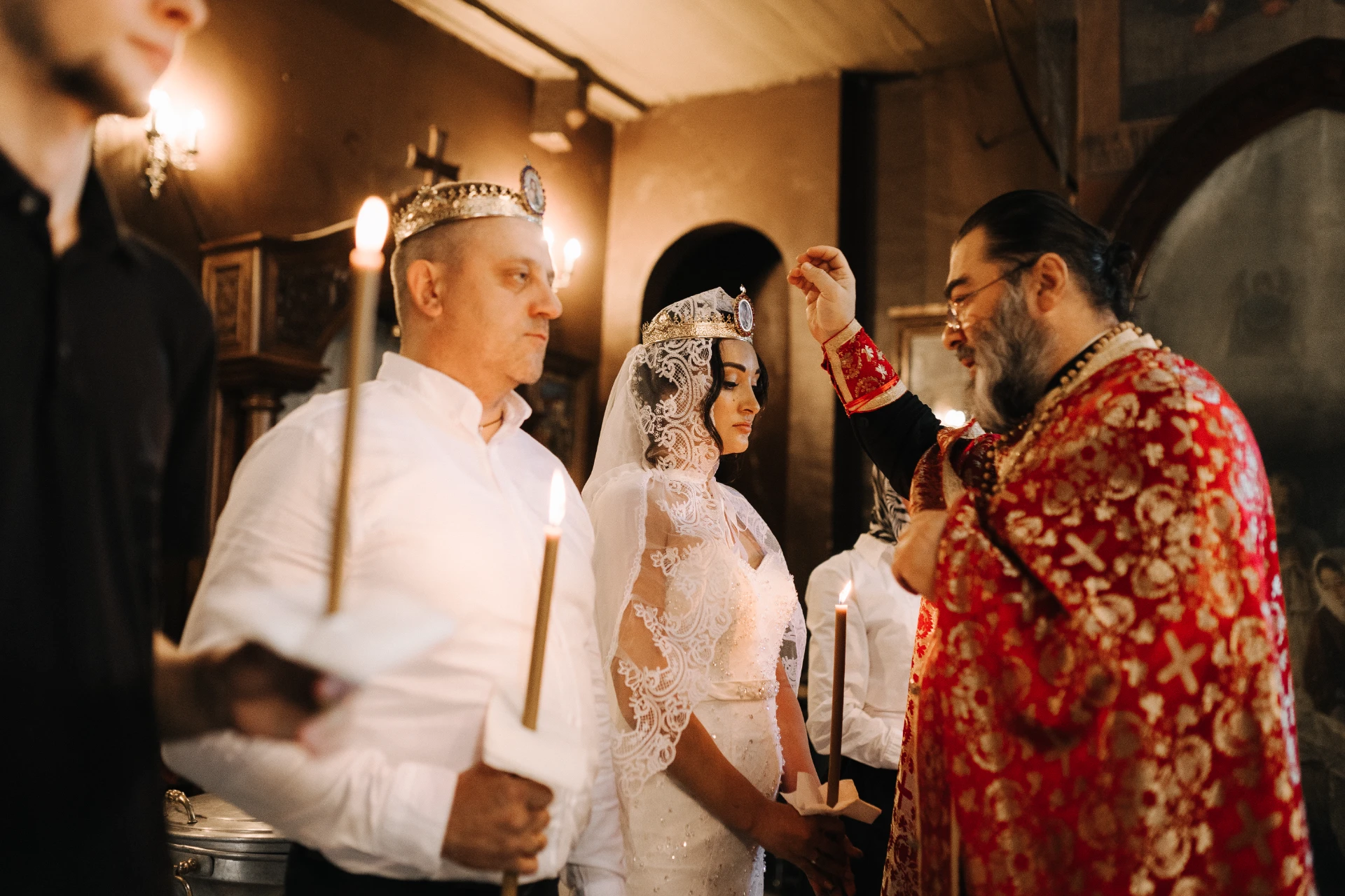 Church wedding in Georgia