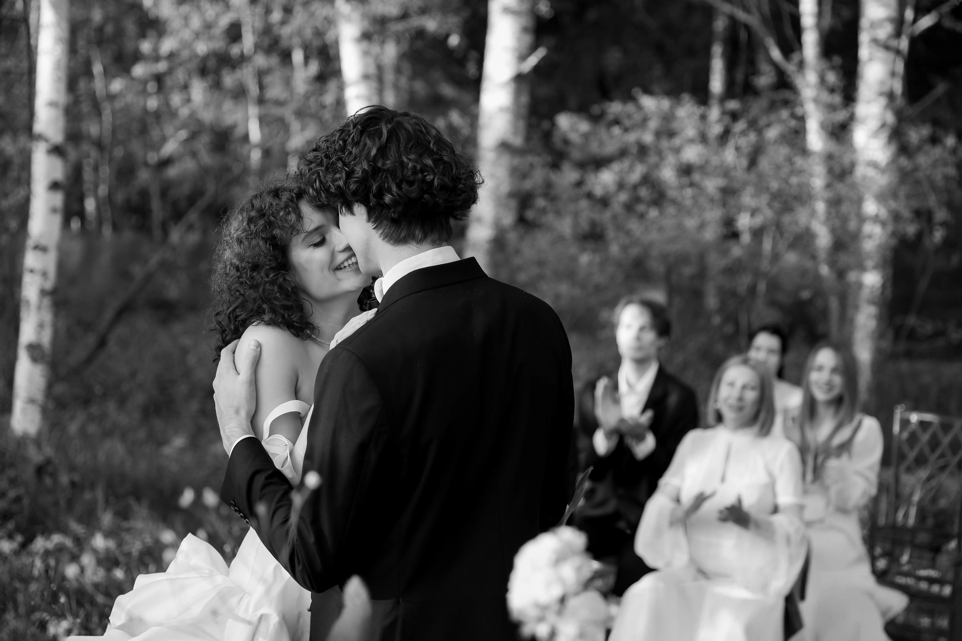 Elegant forest wedding celebrations in Georgia for couples visiting from abroad