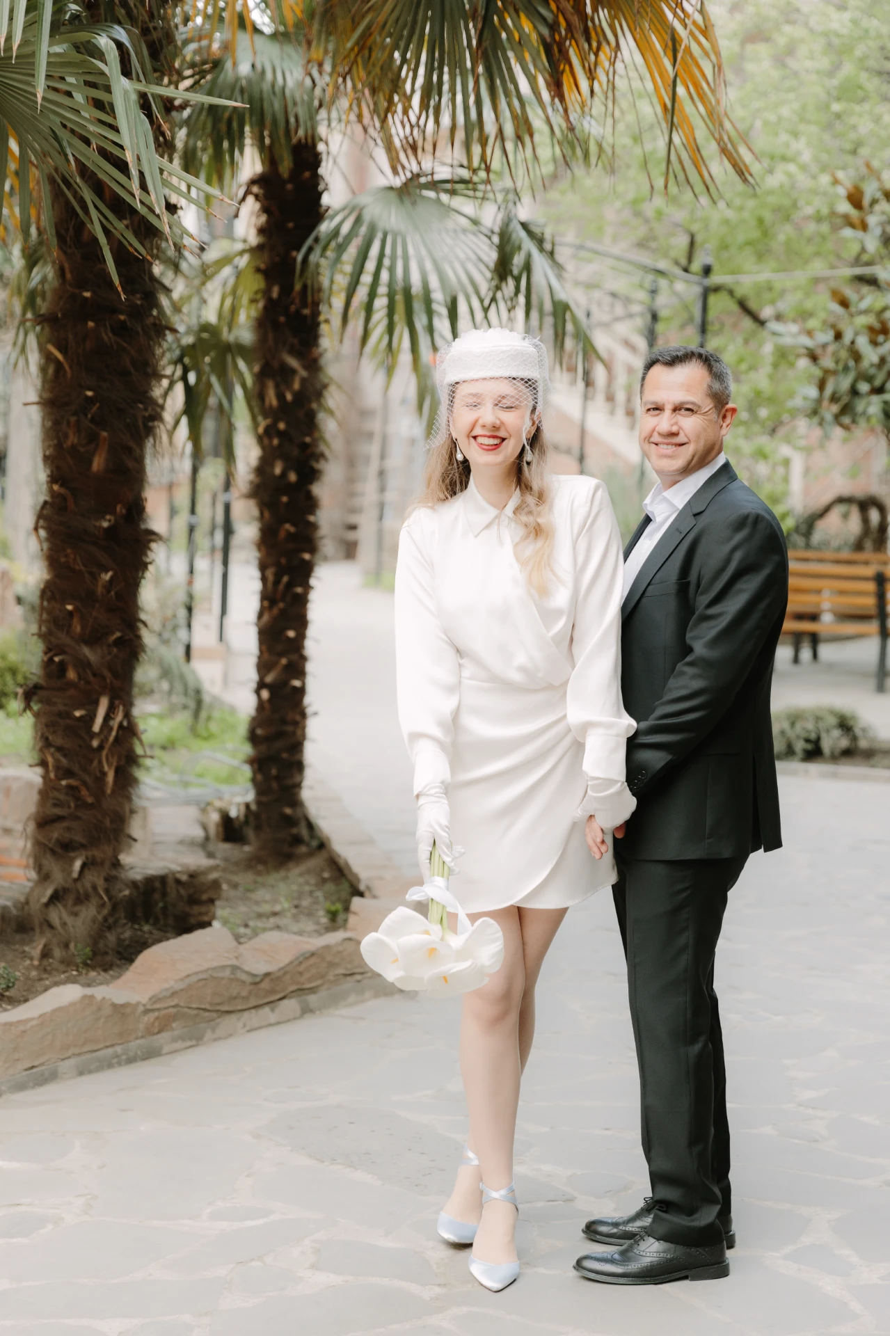 Wedding ceremony in Tbilisi for a foreign couple