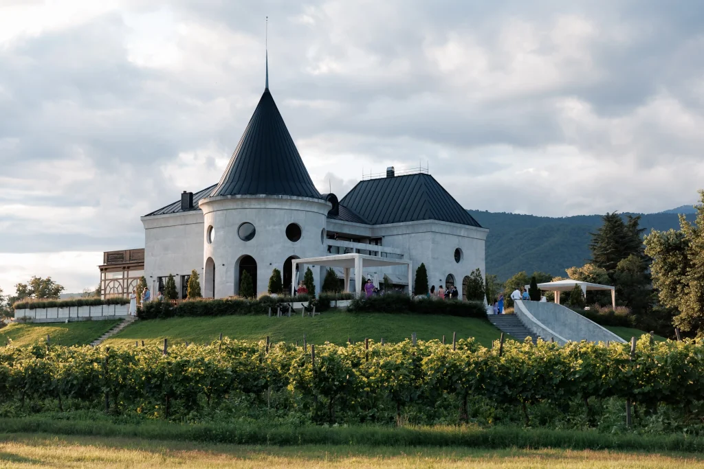 Свадьба в замке в Грузии