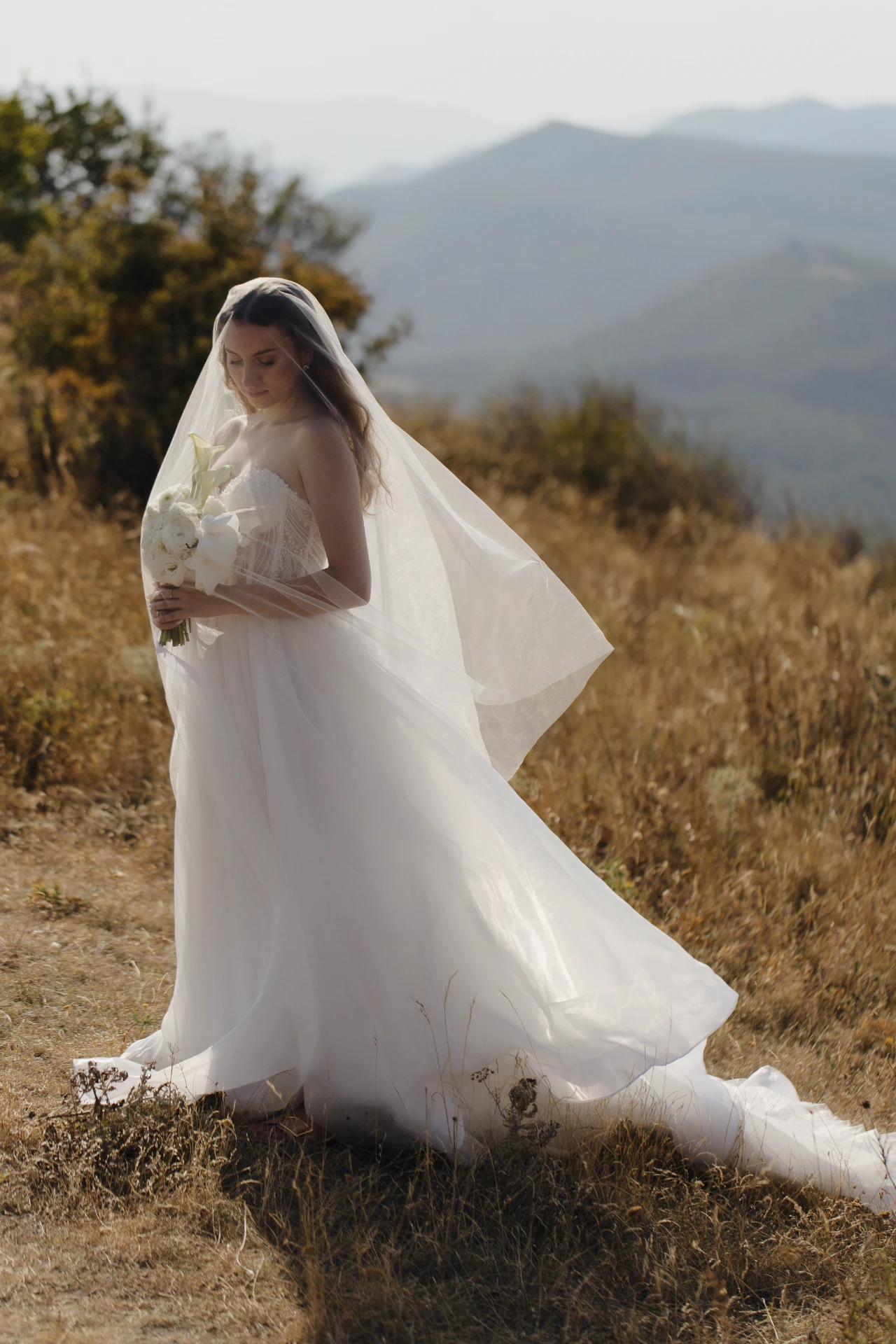 Summer wedding ceremony in the surroundings of Tbilisi