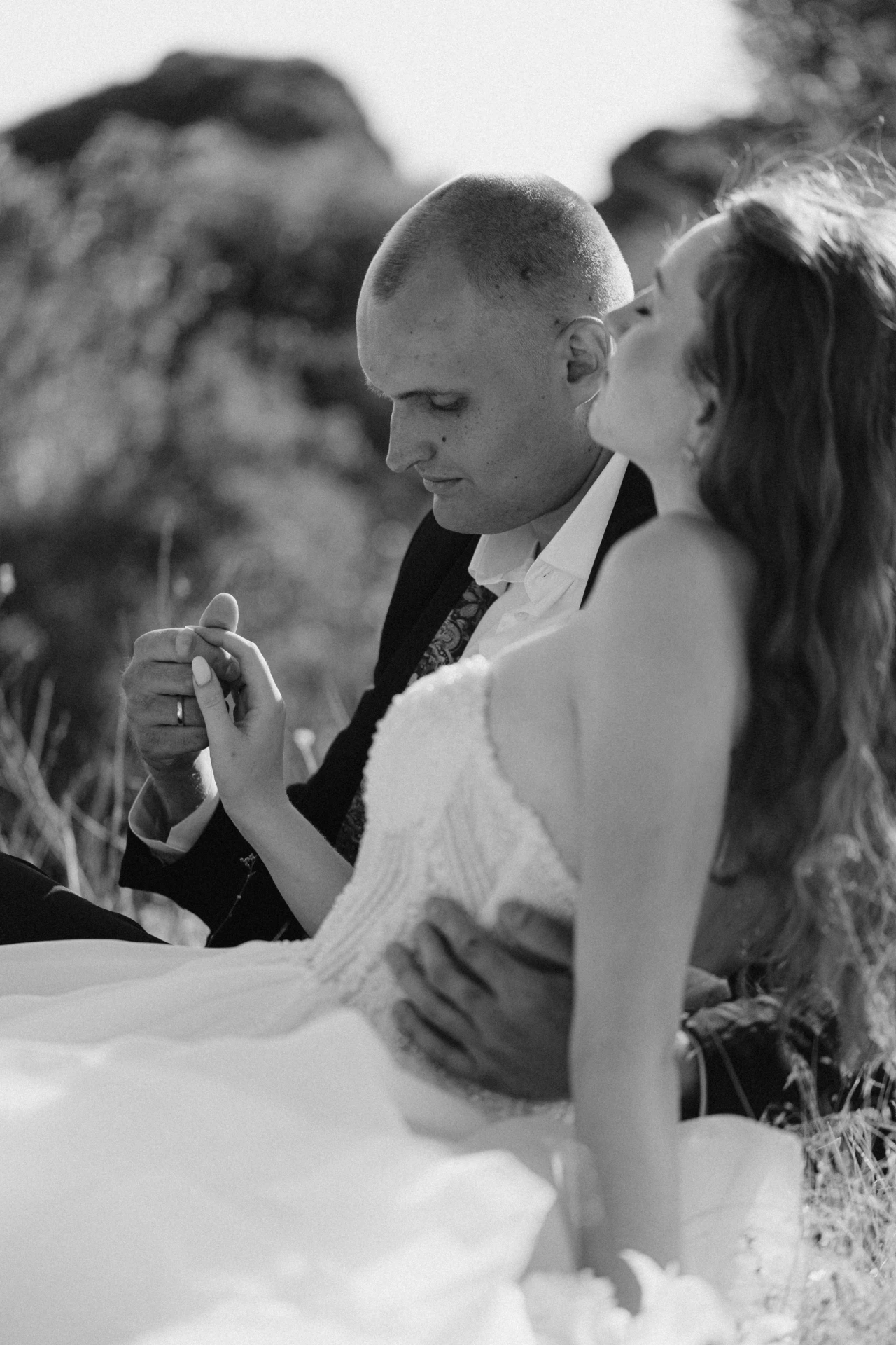 Summer wedding in the mountains near Tbilisi