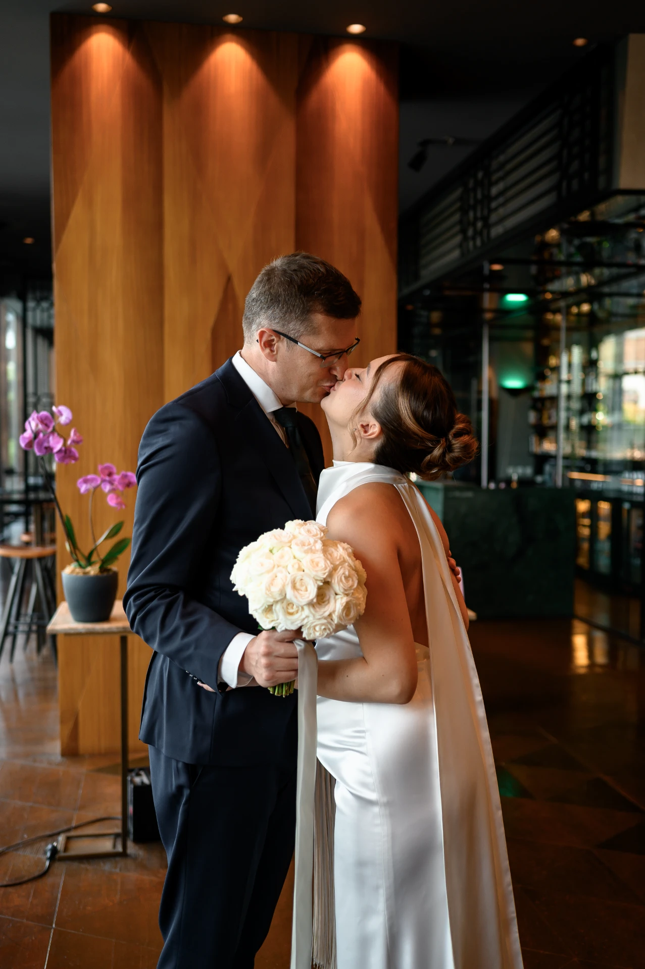 Official registration of marriage for a foreign couple in the mountains of Georgia