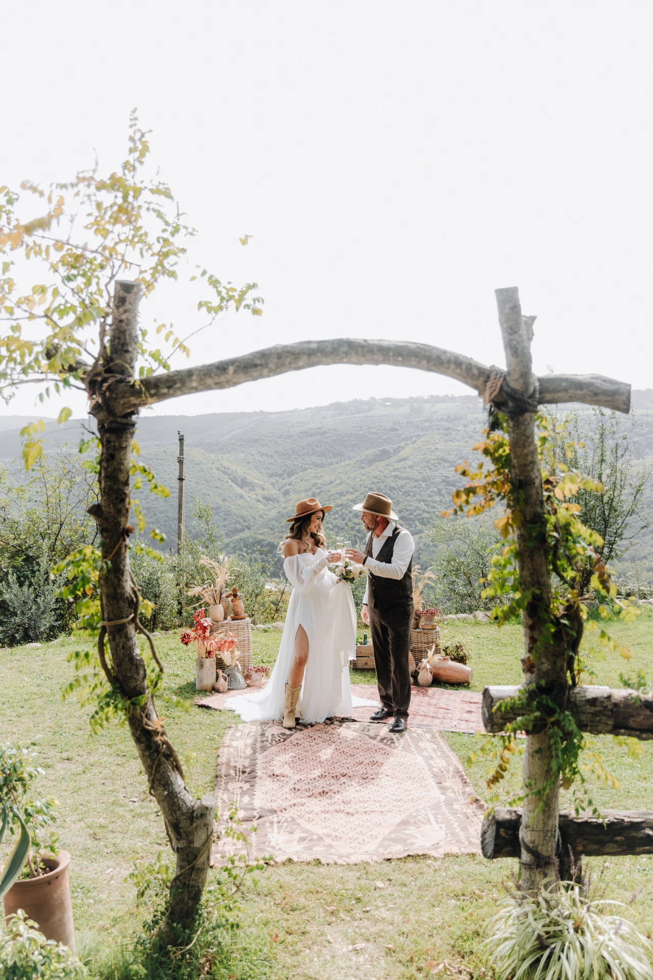 Wedding organization for foreigners in Sighnaghi