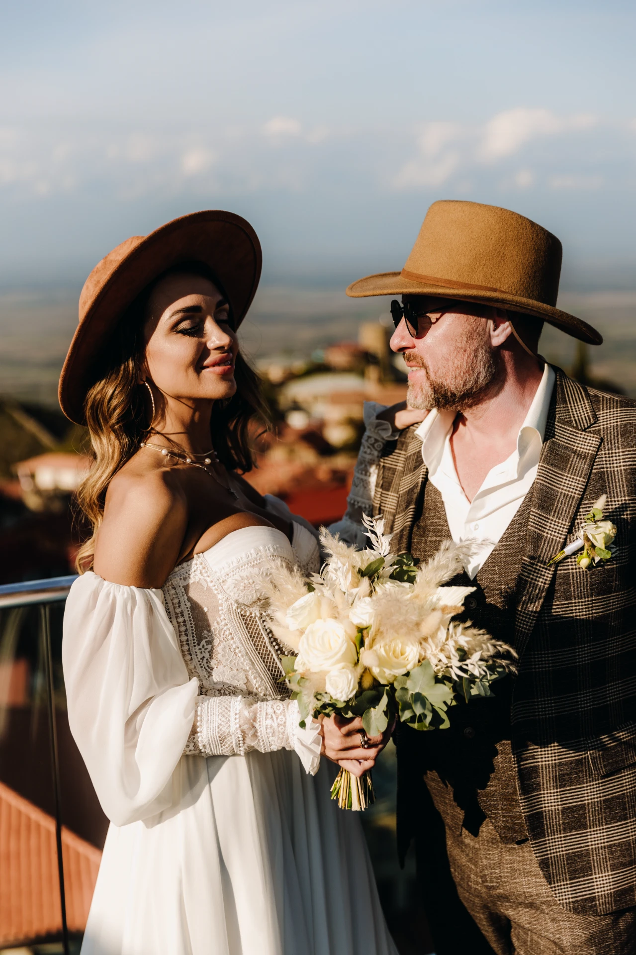 Sighnaghi Georgia wedding for foreign couples