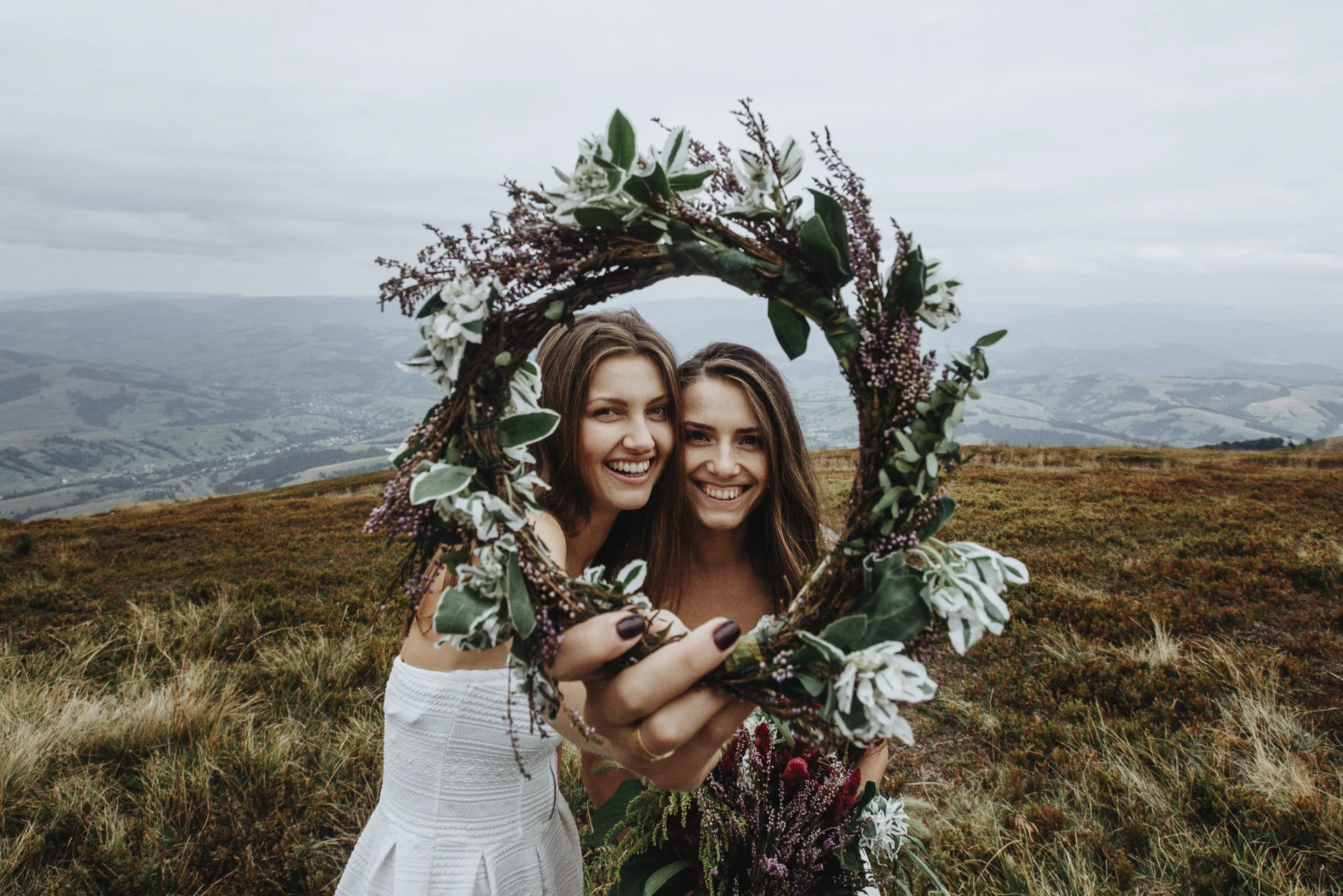 Autumn love in the mountains of Kojori