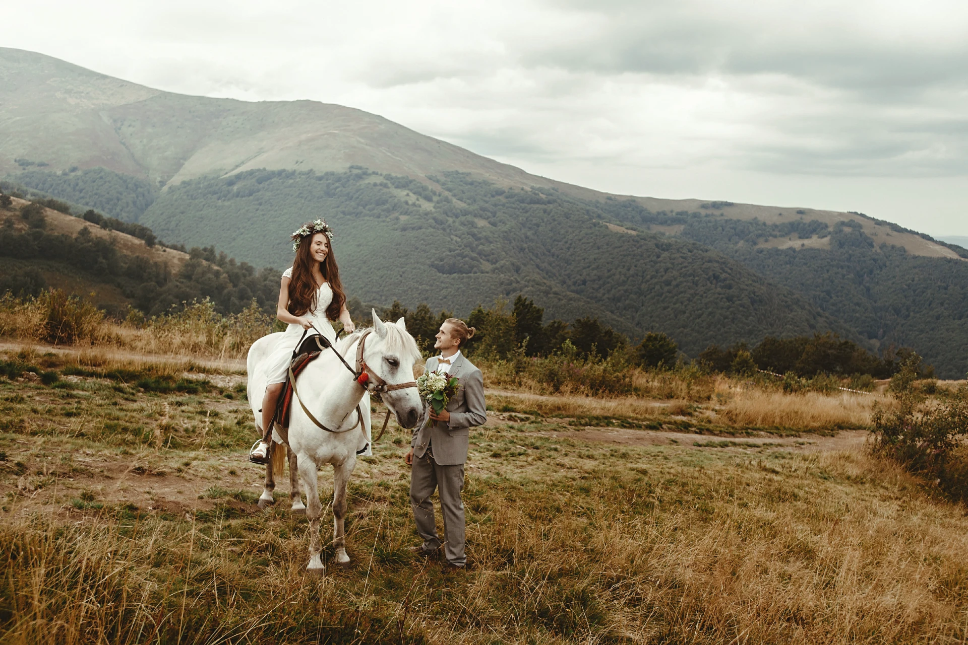 Wedding in the picturesque mountains of Georgia