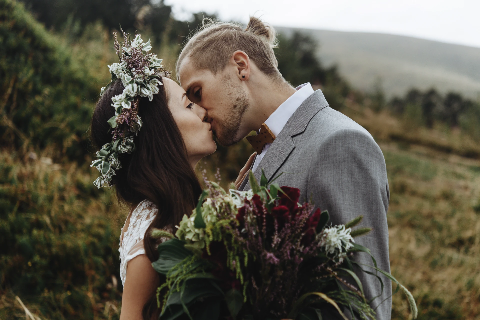 wedding photo shoot in the mountains of Georgia