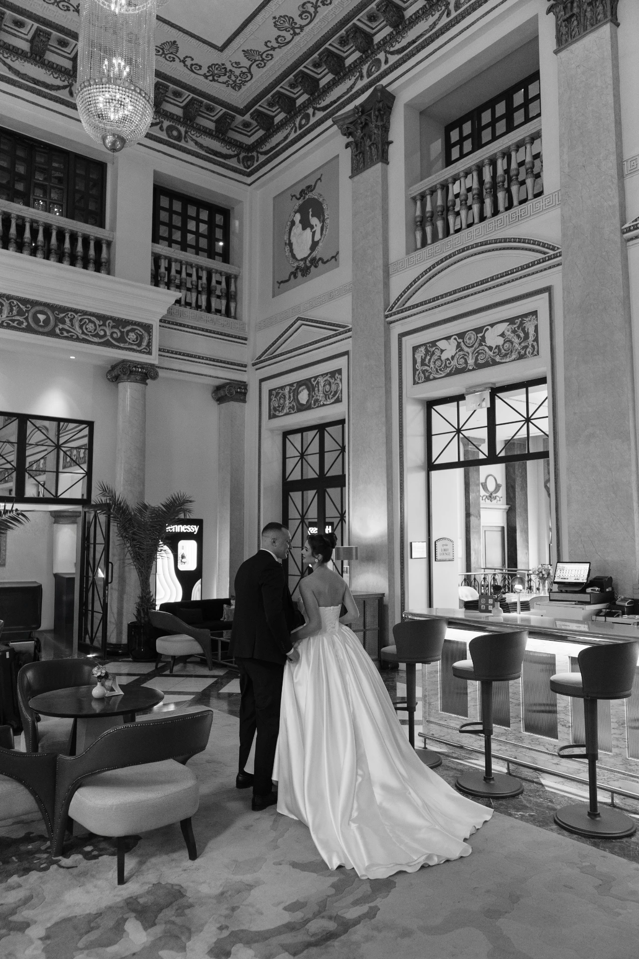 Stylish wedding in Old Tbilisi