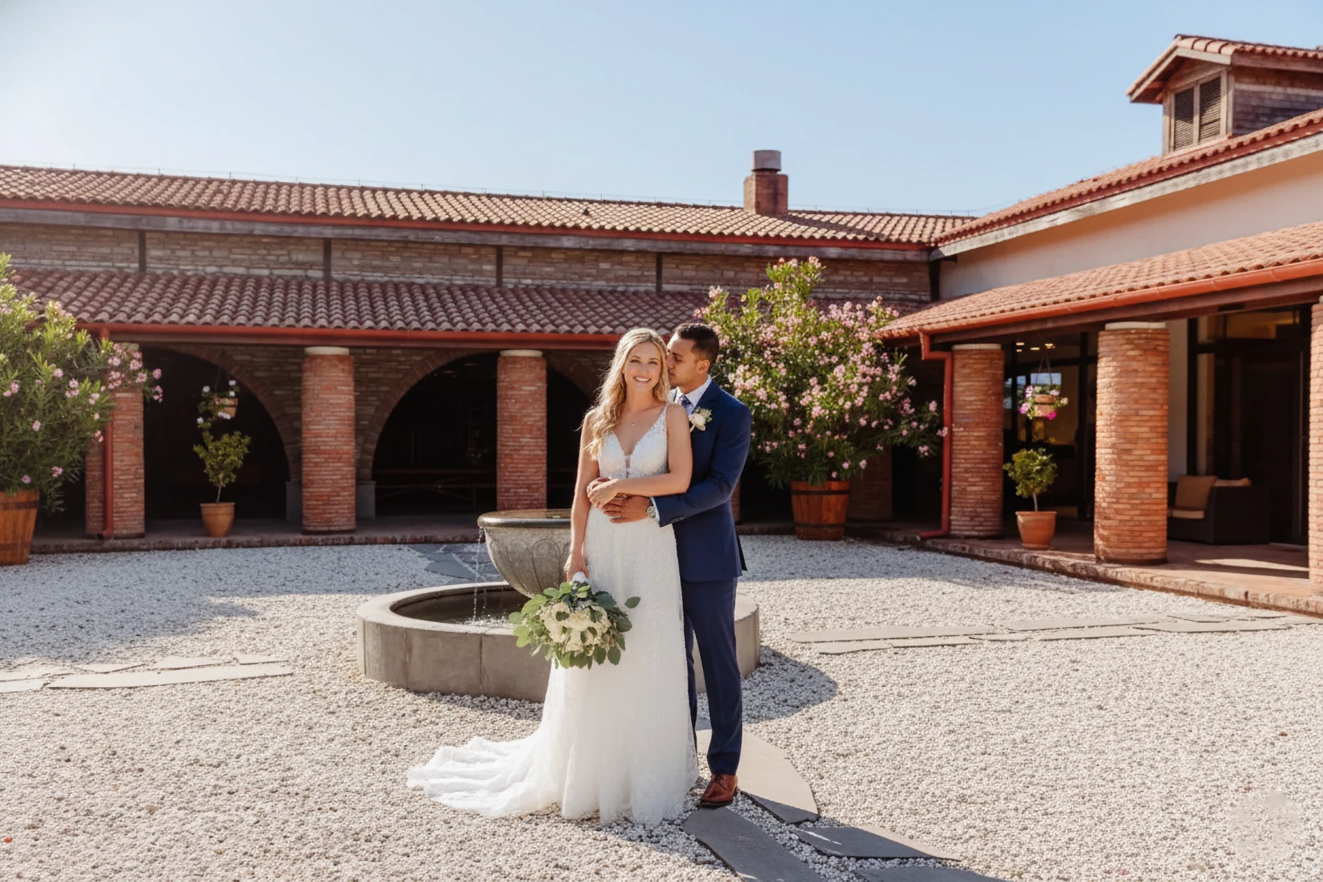 Свадьба в Château Mosmieri на винодельне