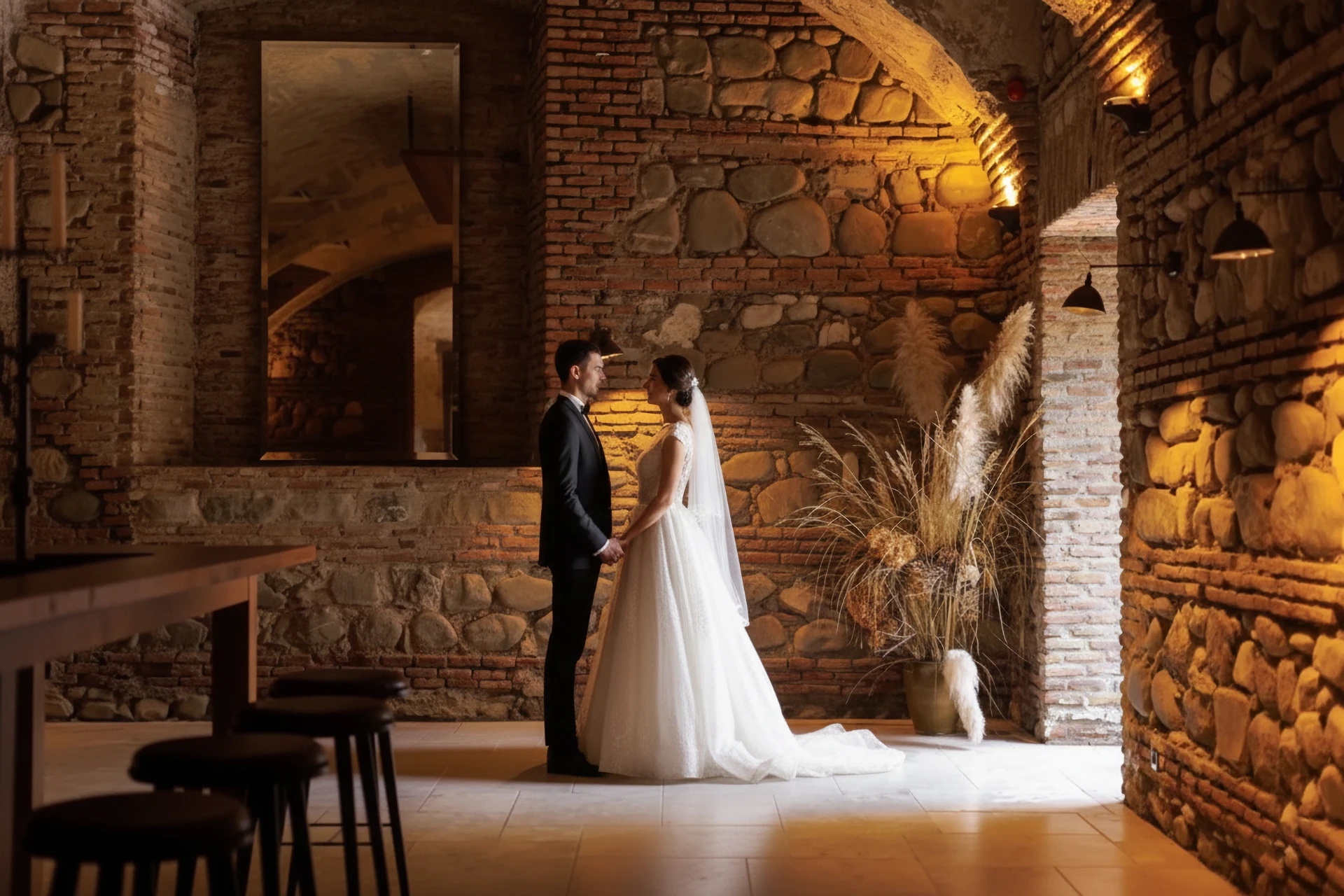 Wedding at Château Mosmieri for foreign couples in Georgia