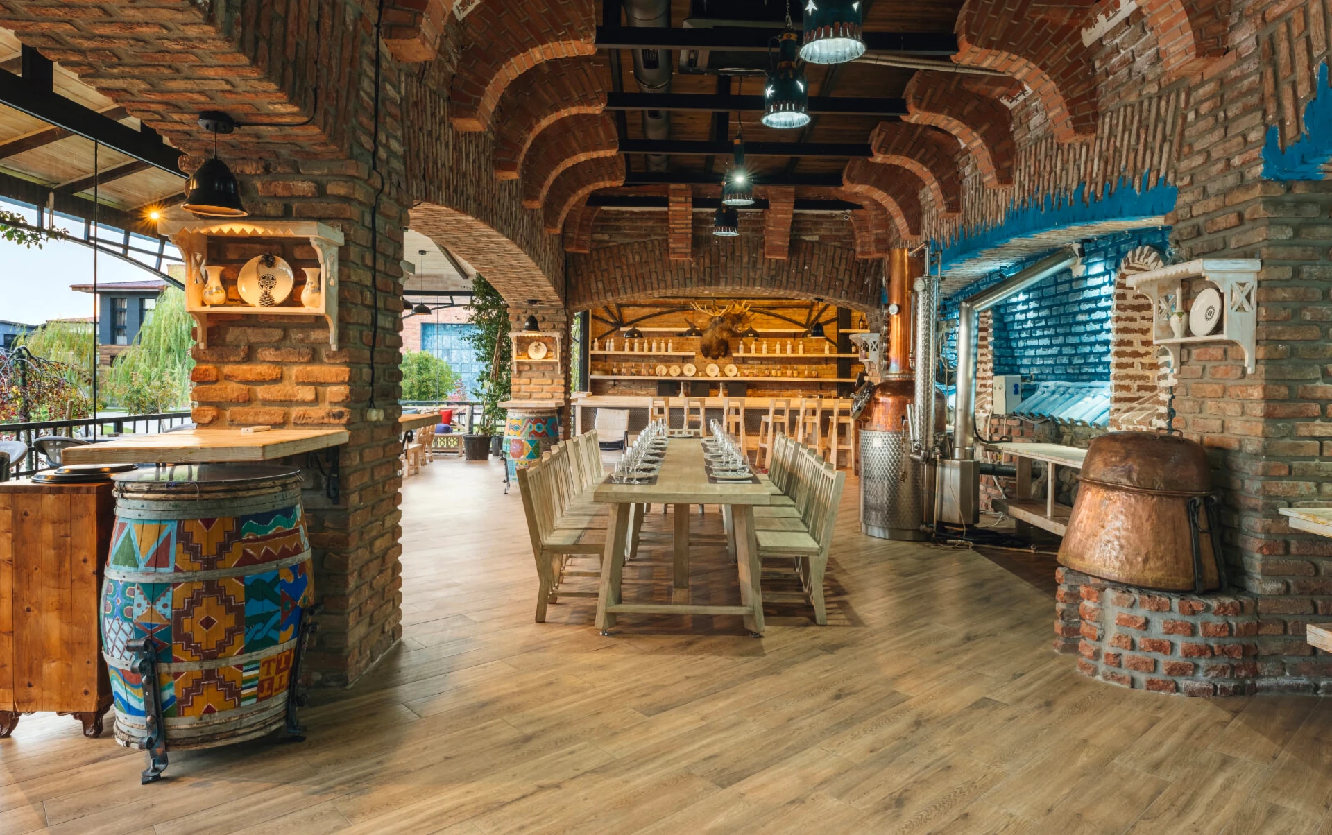 Organization of wedding celebrations at Villa Mosavali in Georgia for foreign couples