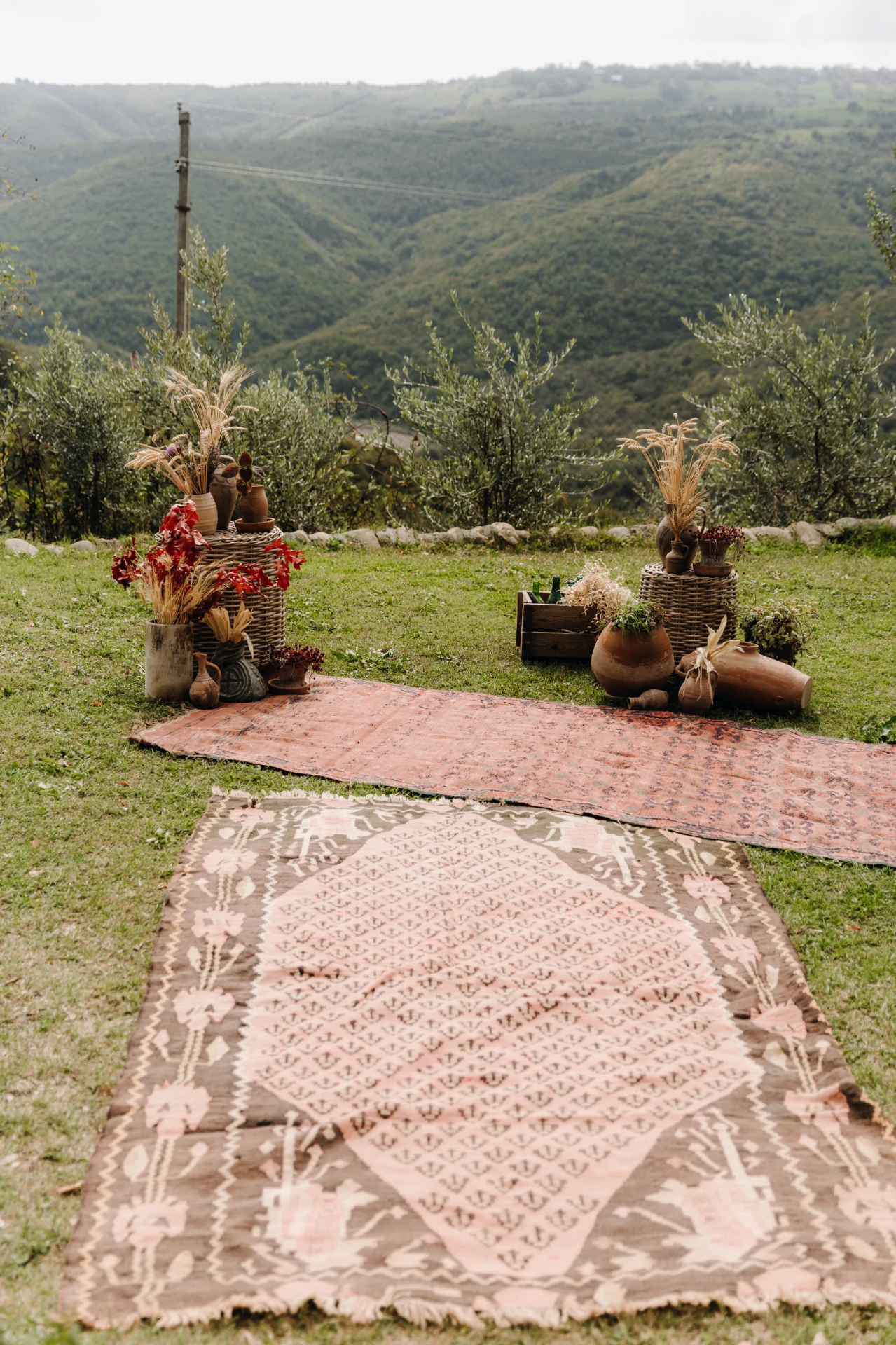 Georgian-style wedding at Ampelo Resort for foreign citizens