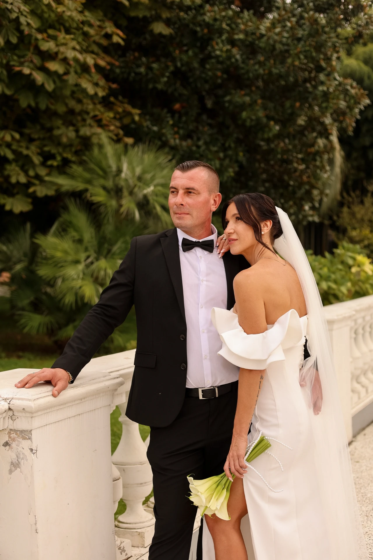 Symbolic wedding for two foreigners in Batumi