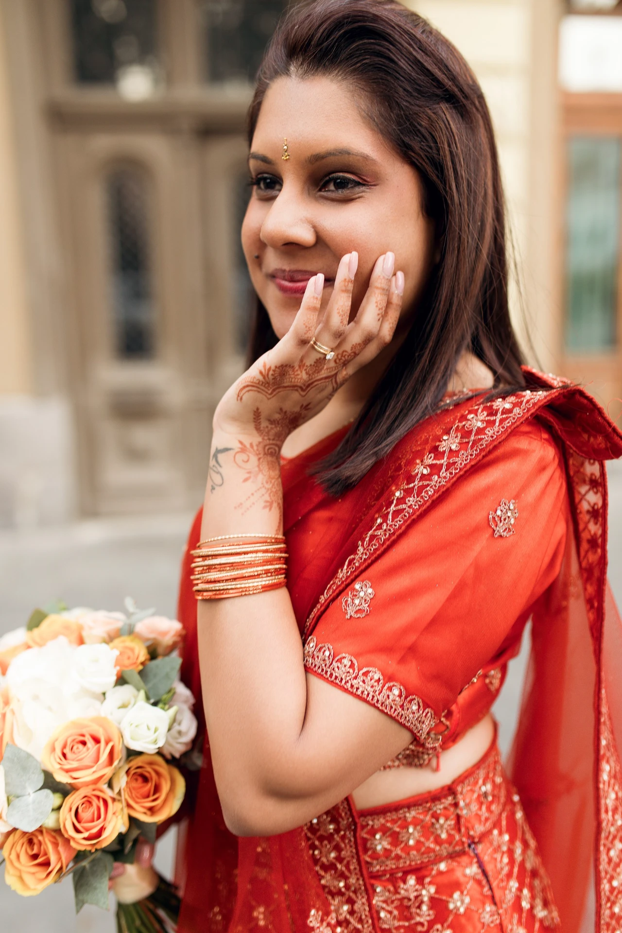 Marriage paperwork for an Indian couple in Tbilisi