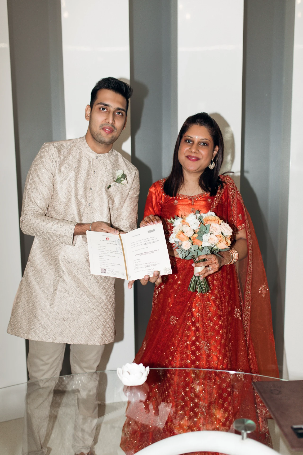 Marriage ceremony for Indian citizens in Georgia