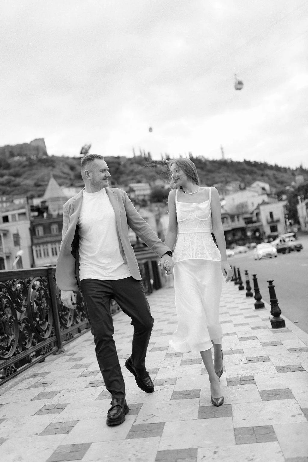 Autumn wedding day in Georgia for foreigners