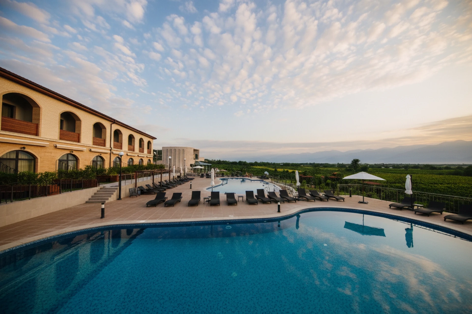 Свадьба в Panorama Kakheti Resort для иностранной пары