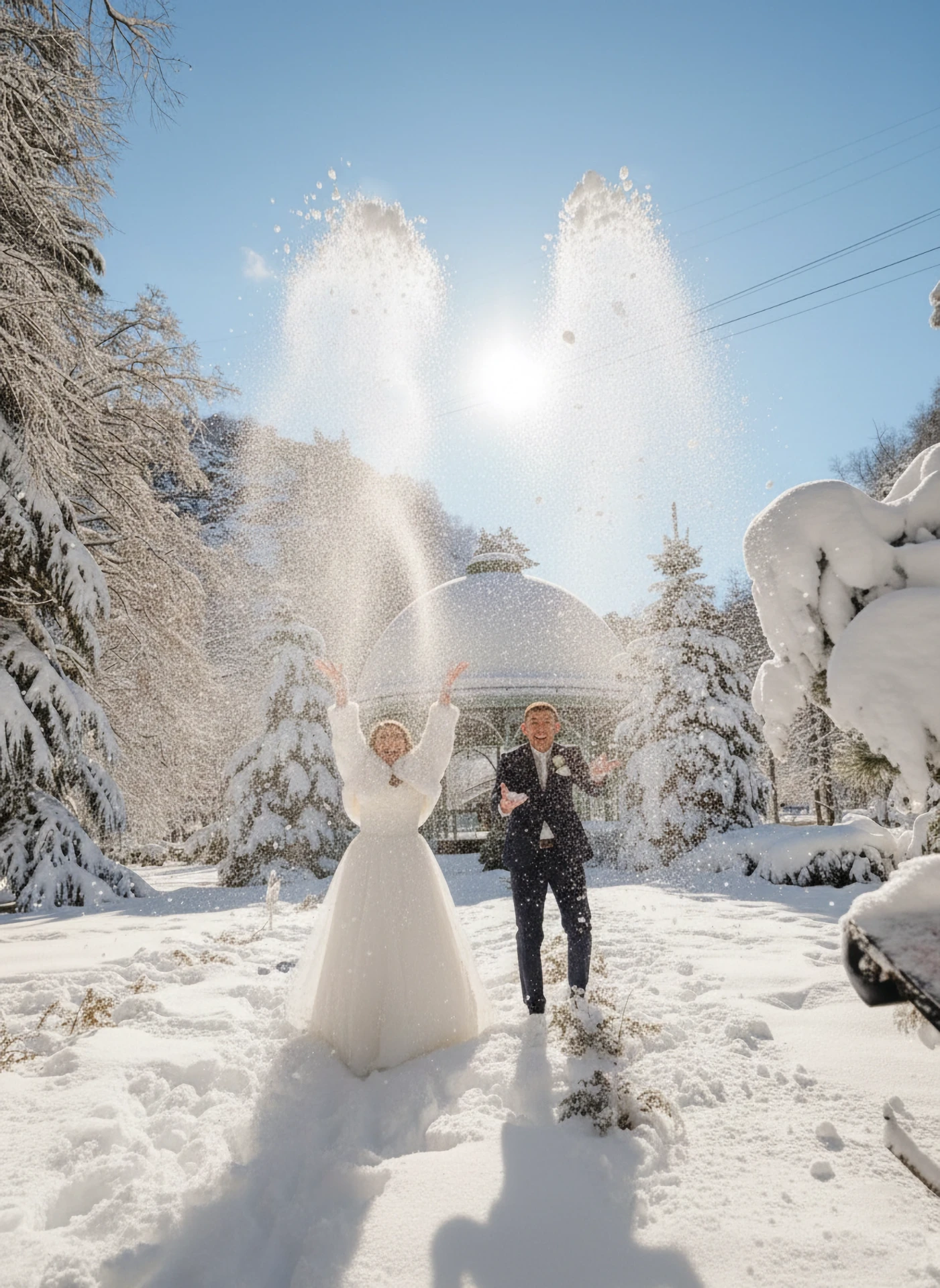 Wedding in Borjomi Georgia for foreign couples