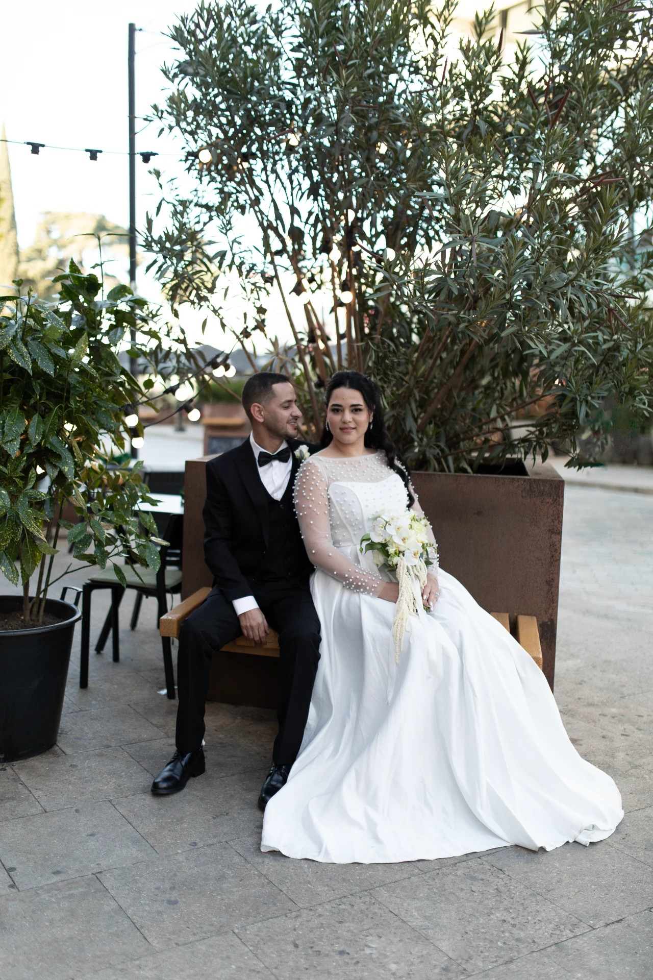 Wedding photoshoot of a Moroccan couple in Georgia