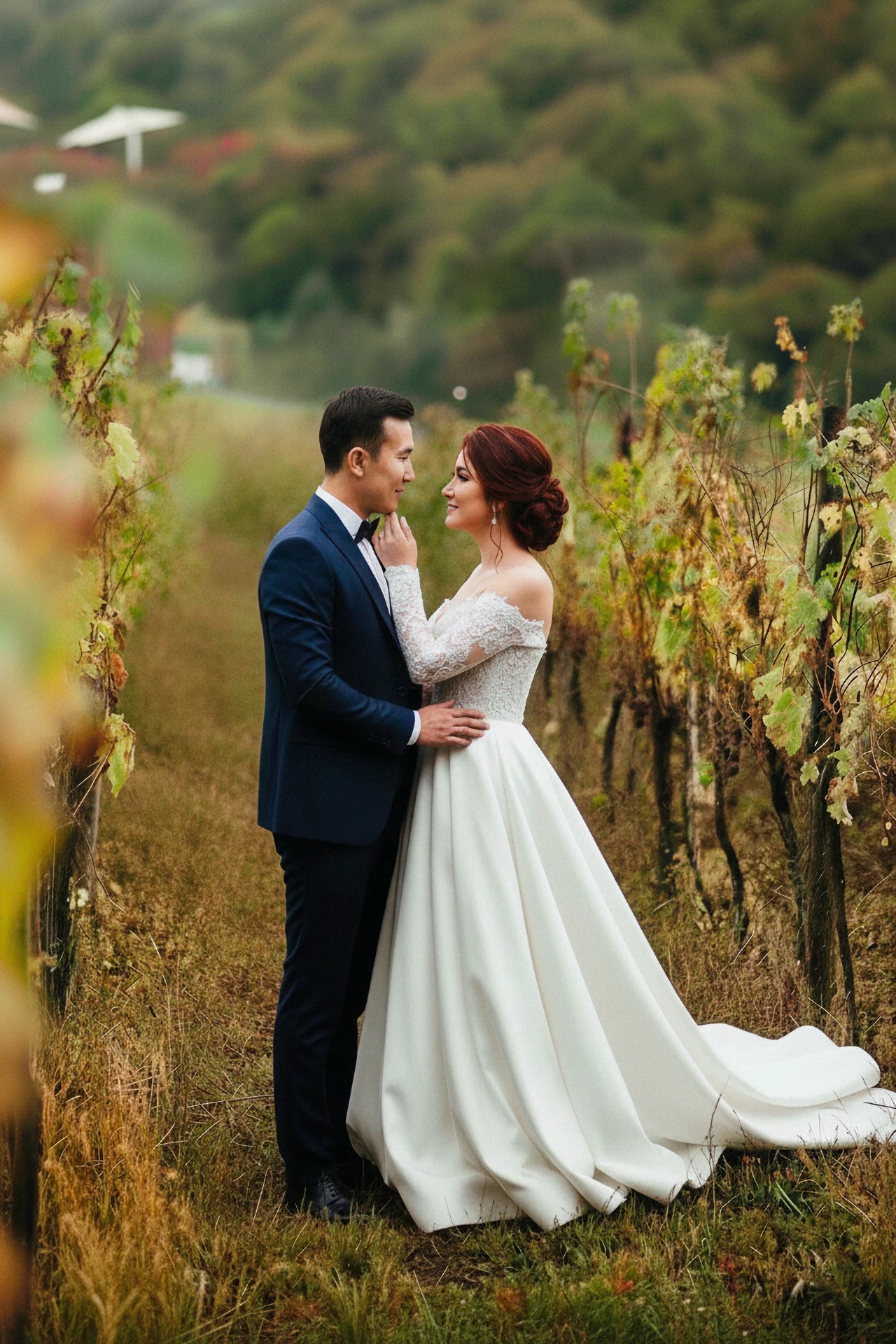 Wedding for Kazakhstani citizens at a vineyard in Georgia