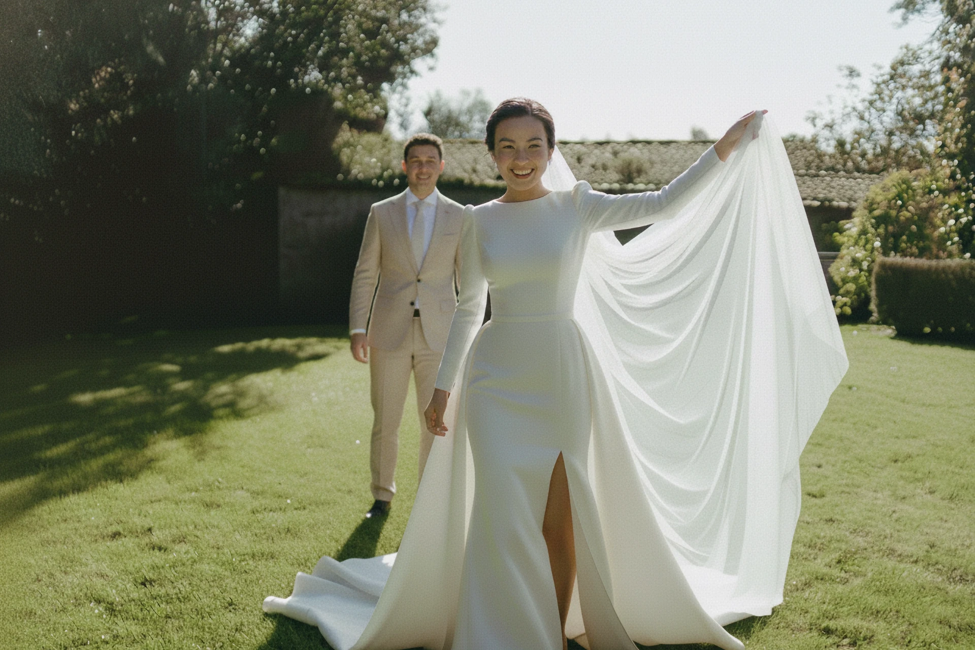 Wedding of a Kazakh couple in Georgia