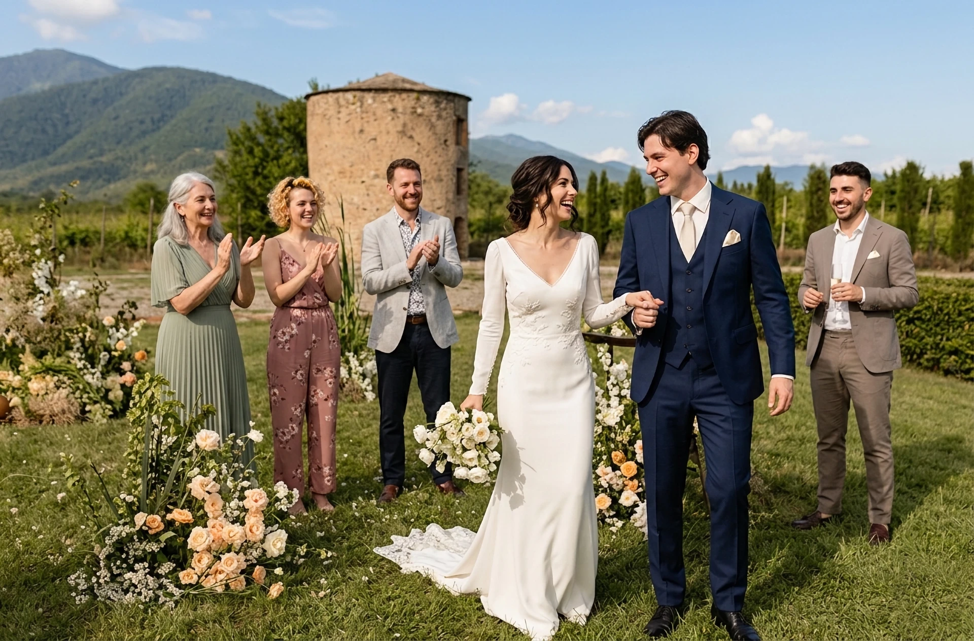 Where is it easier to get married in Georgia or France