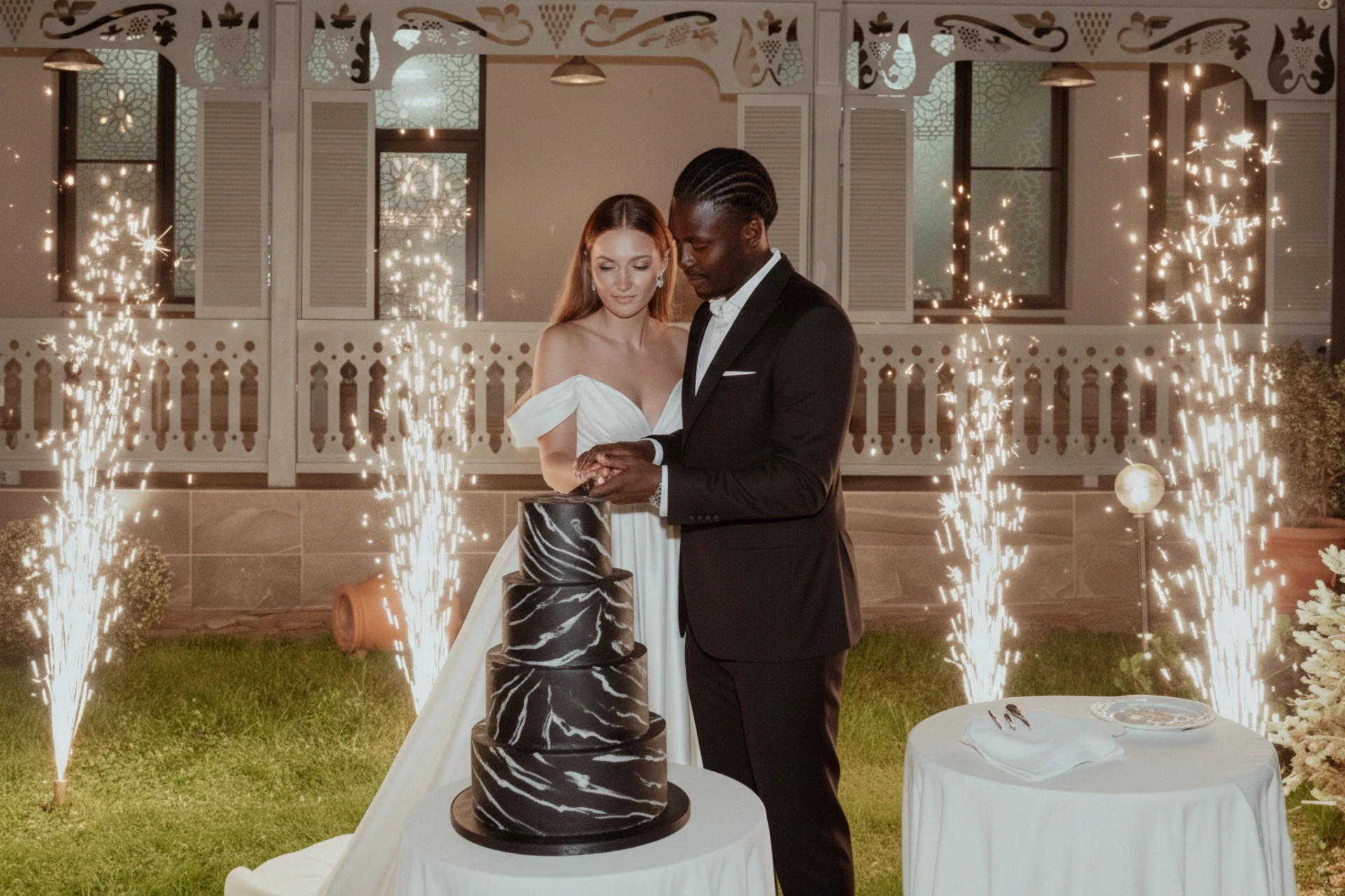 Destination wedding ceremony for foreigners at Guramishvili’s Marani in Georgia