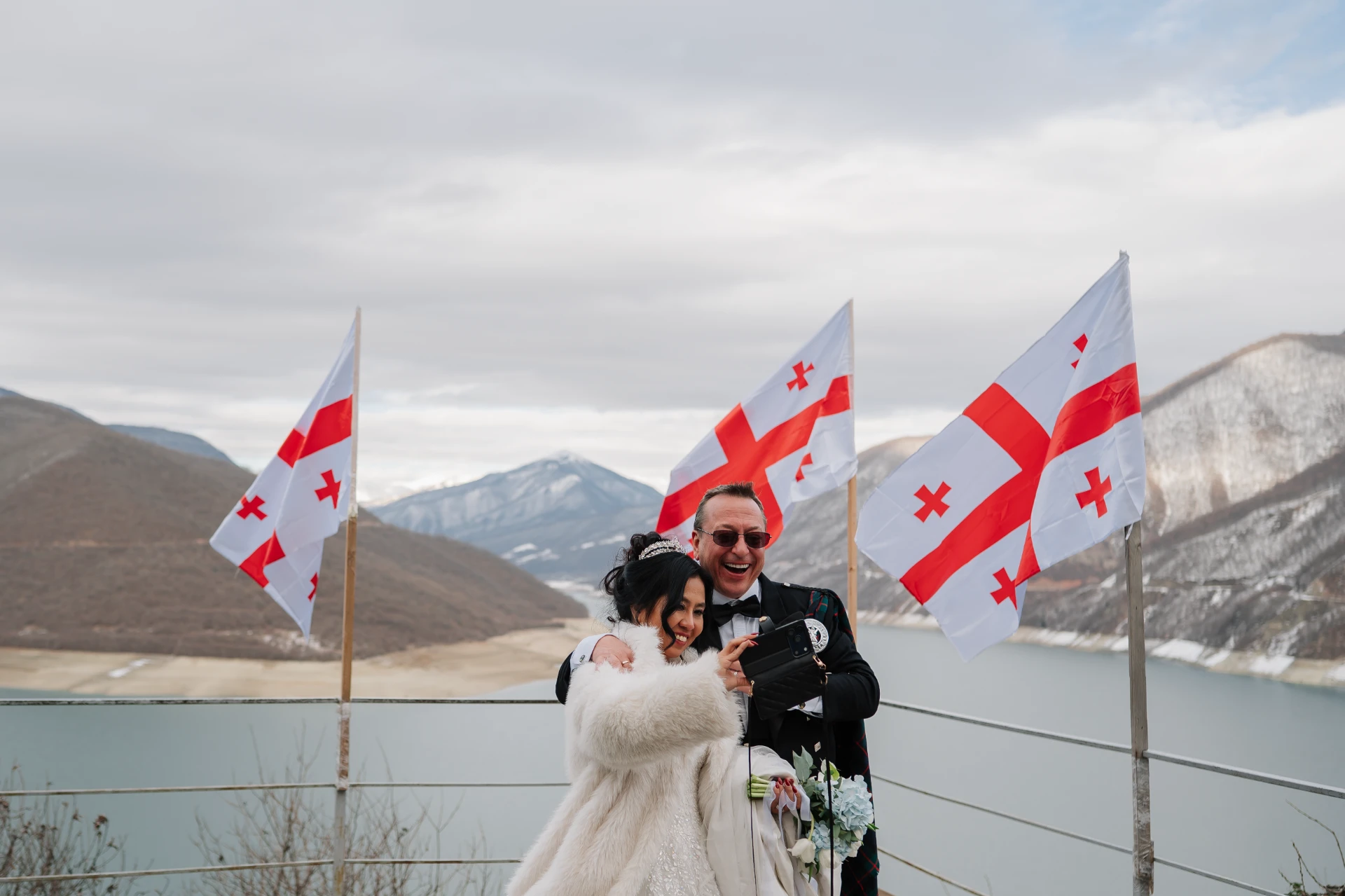 wedding in Gudauri in winter for foreign citizens
