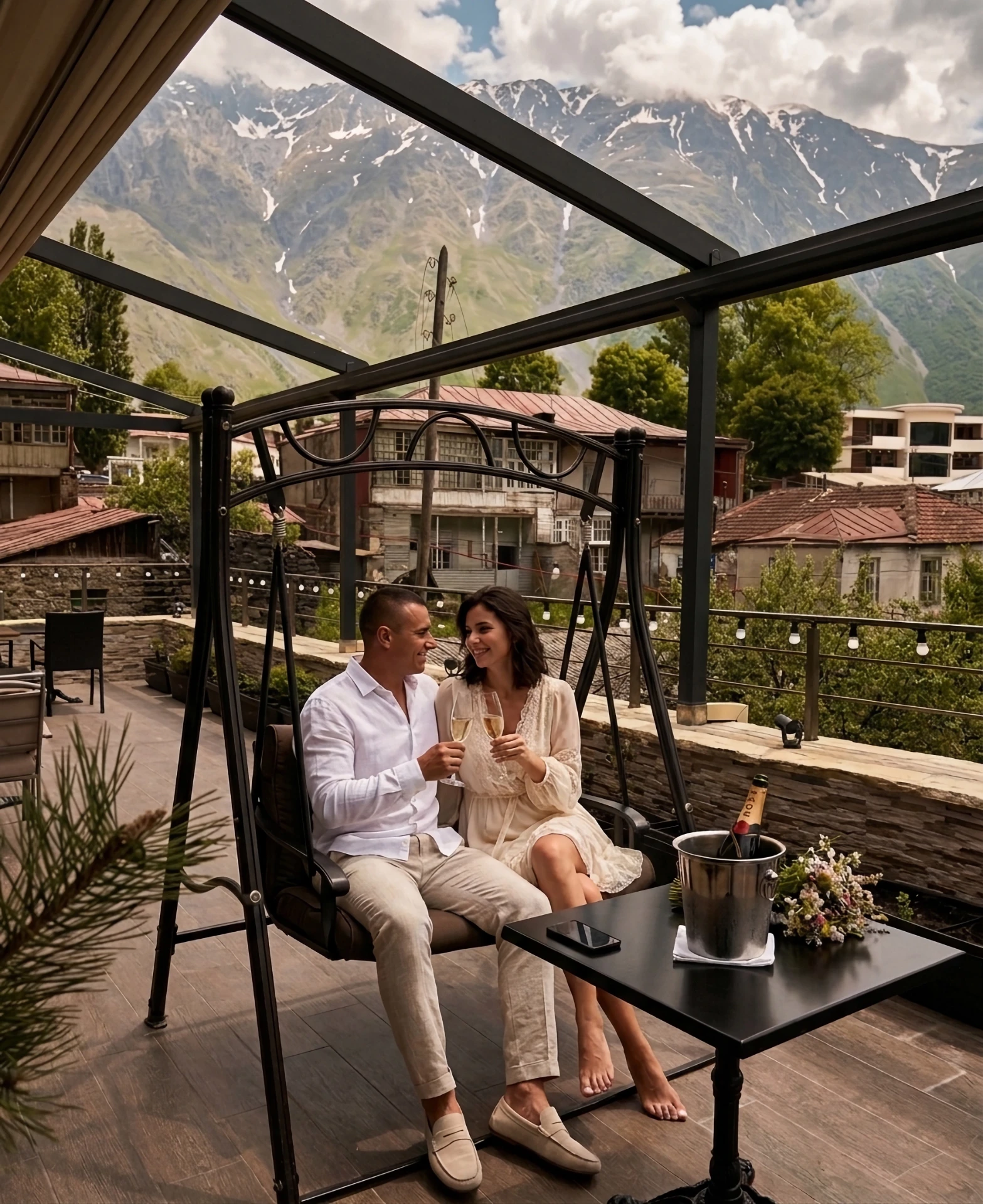 Wedding planning at Porta Caucasia Kazbegi Georgia