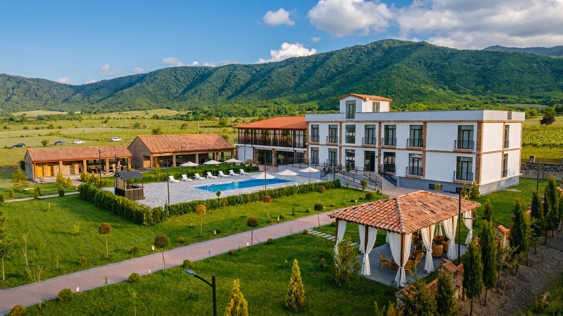 Wedding Ceremony at the In Gremi Hotel in Kakheti