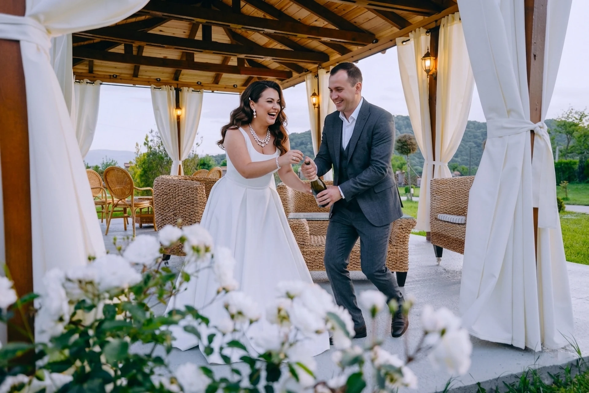 Wedding in Kakheti at In Gremi in Georgia for international couples