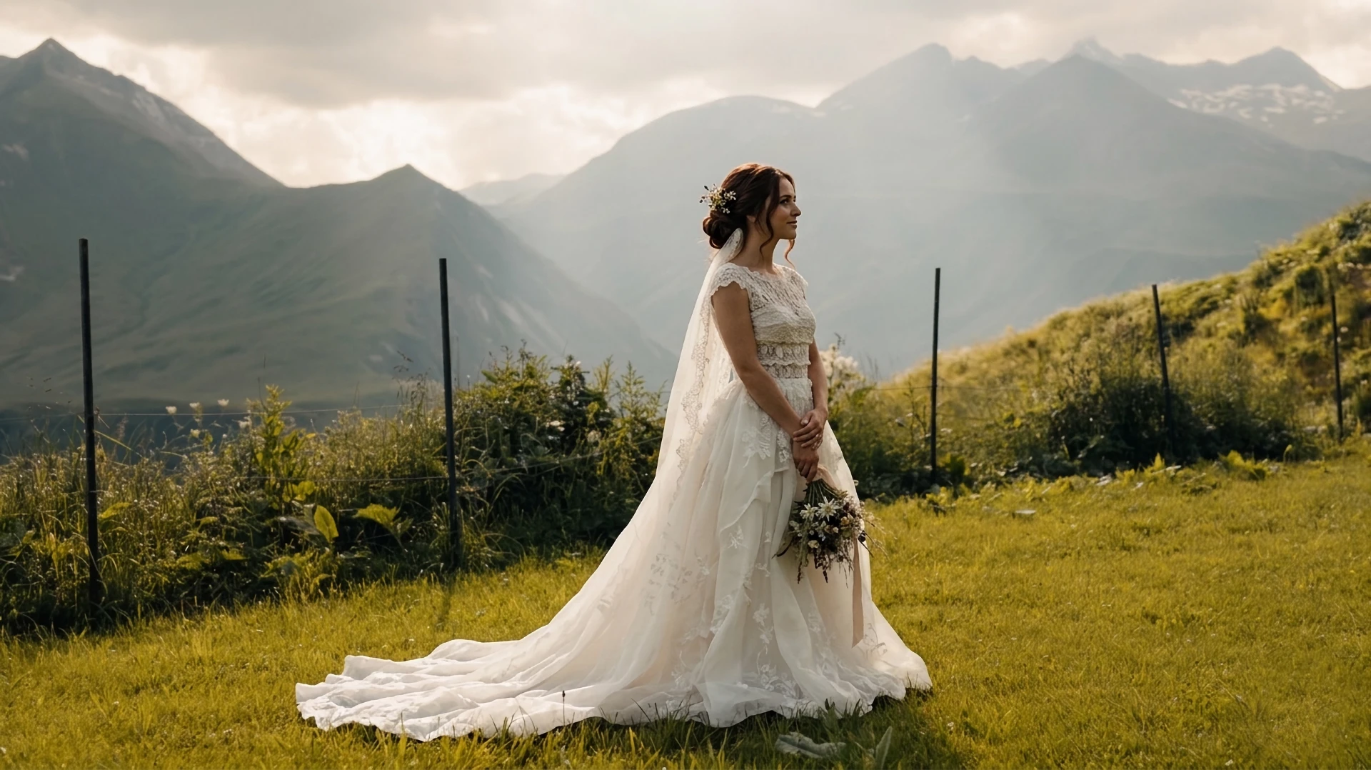 Mountain wedding in Monte Gudauri Georgia