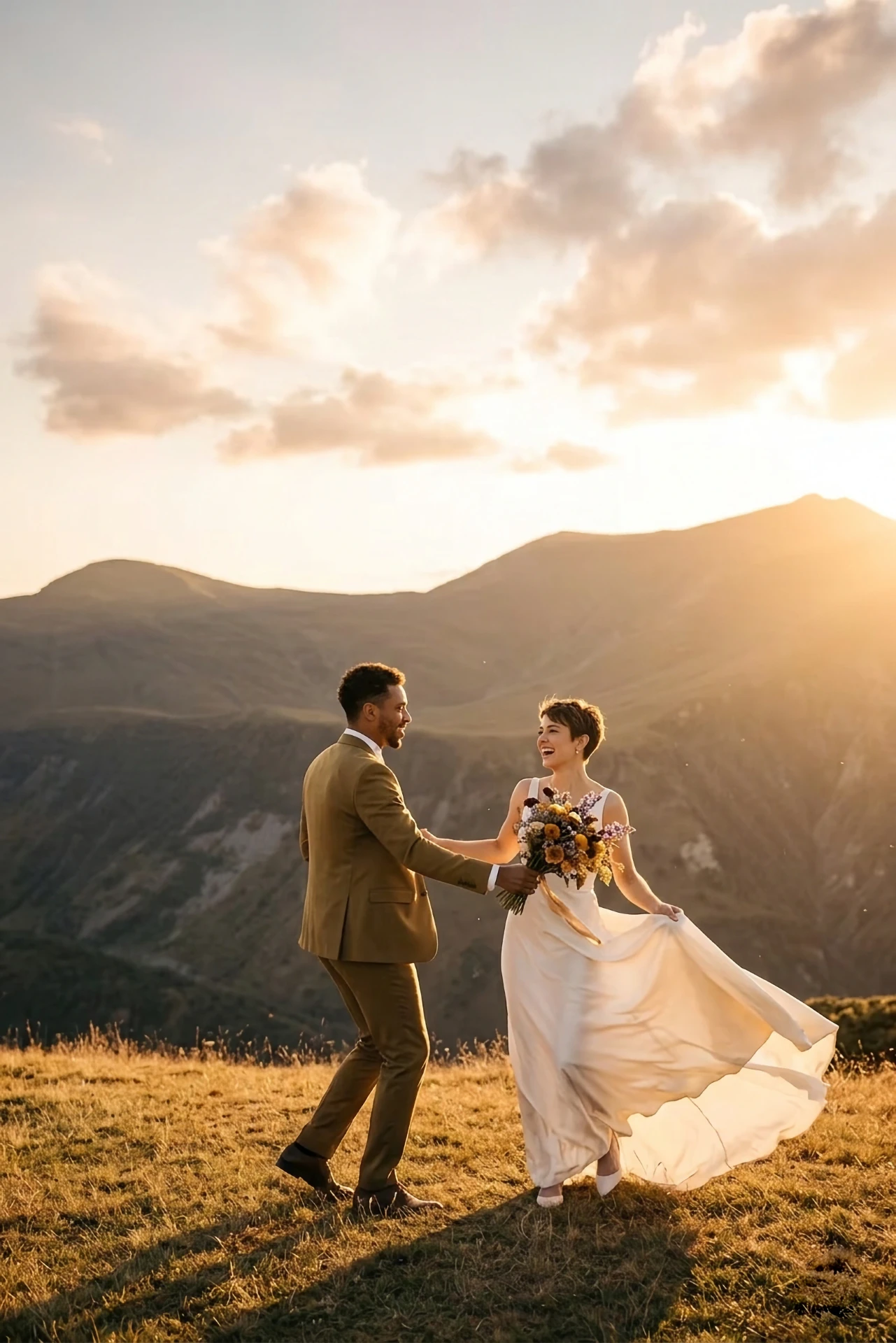 Wedding in the Georgian Mountains at Roshe Gudauri