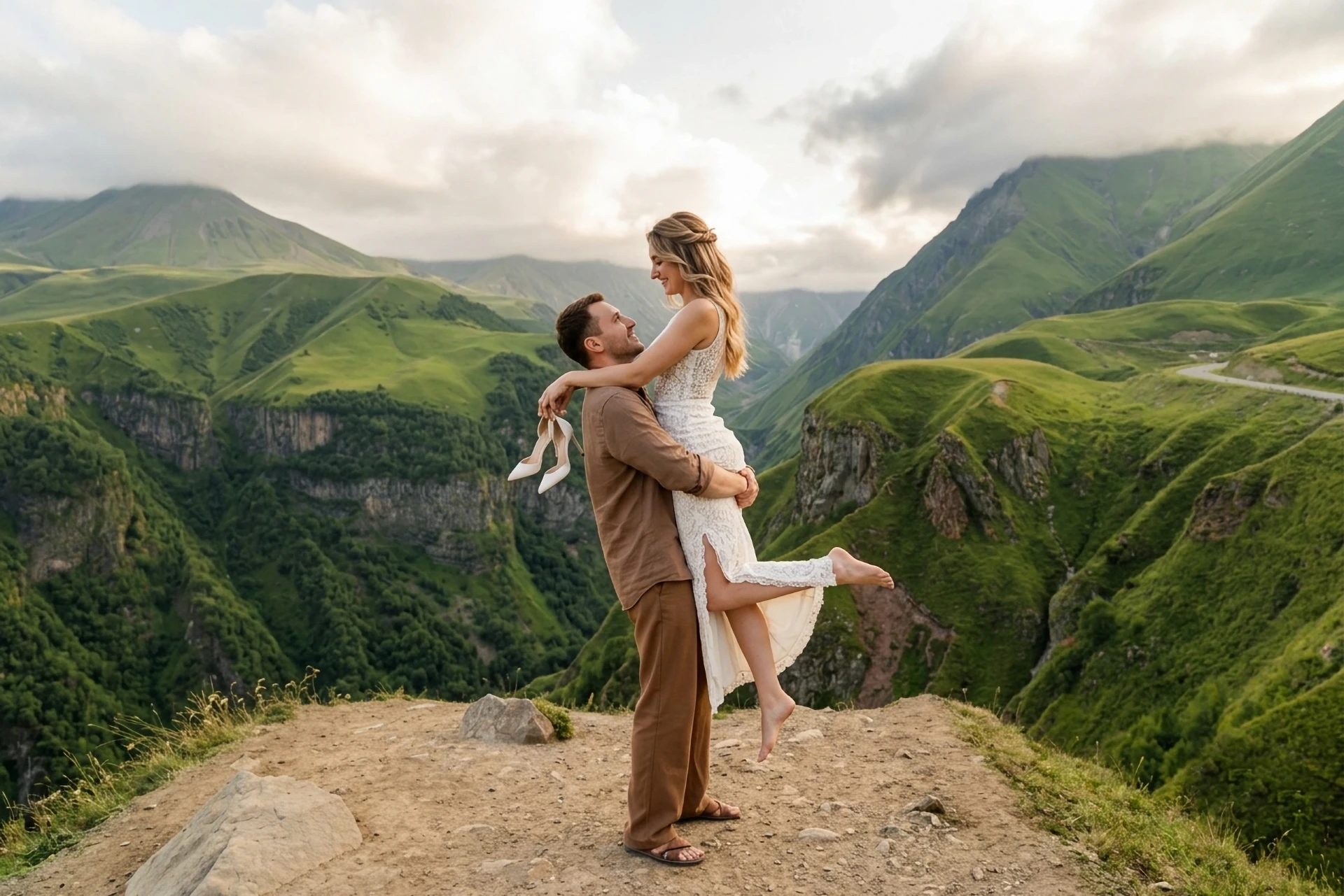 Wedding in Ati Ambavi in the Mountains of Georgia