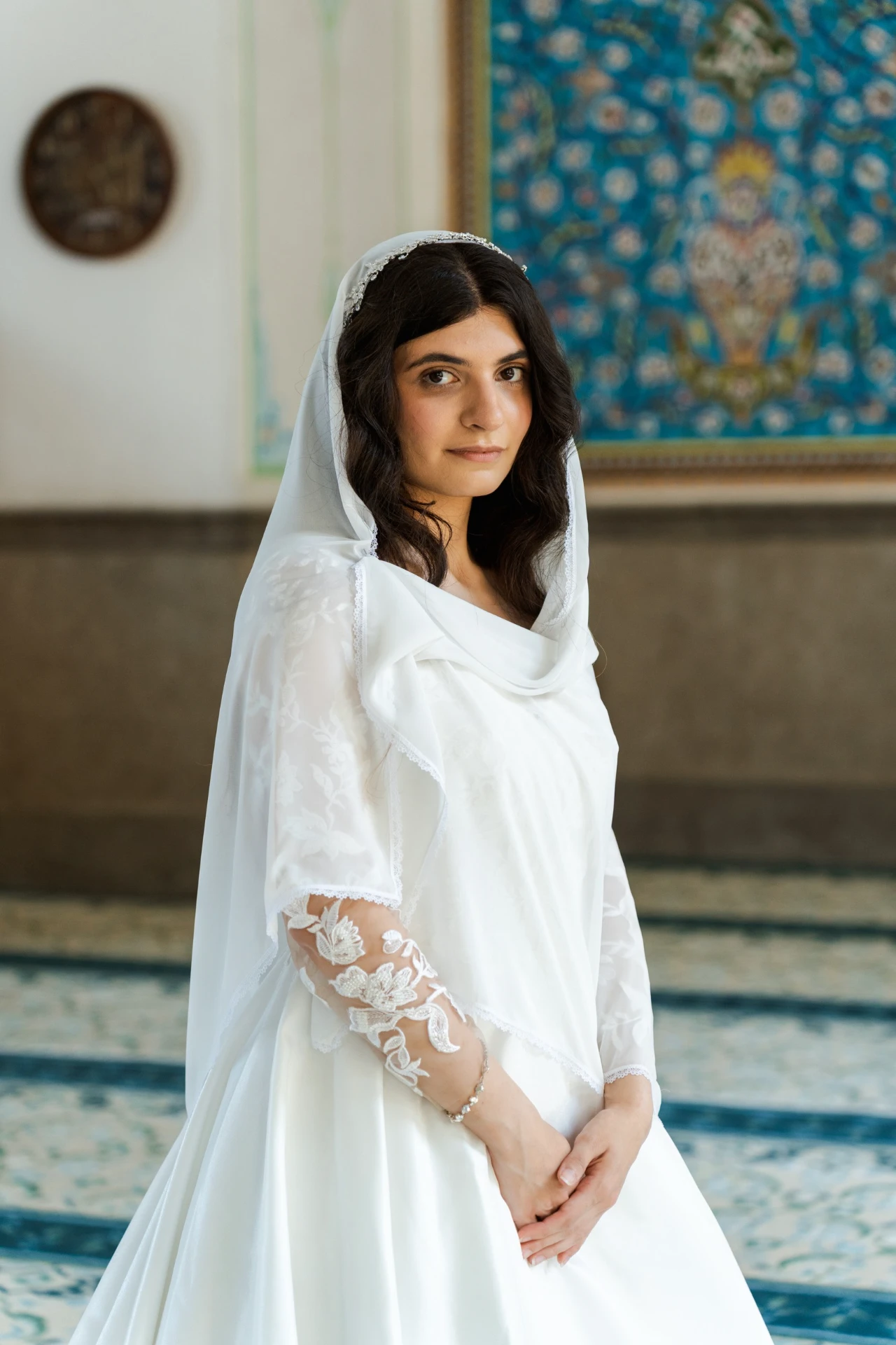 Nikah ceremony at a mosque in Tbilisi