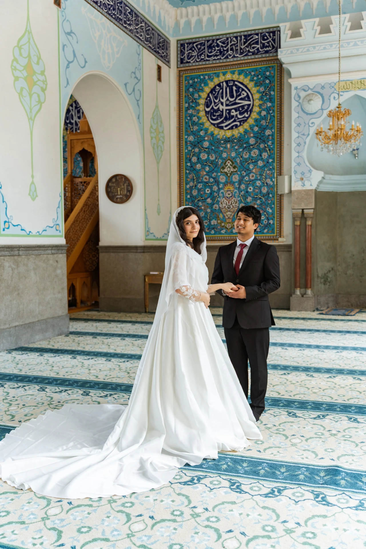 Muslim wedding in Georgia for a couple from Australia