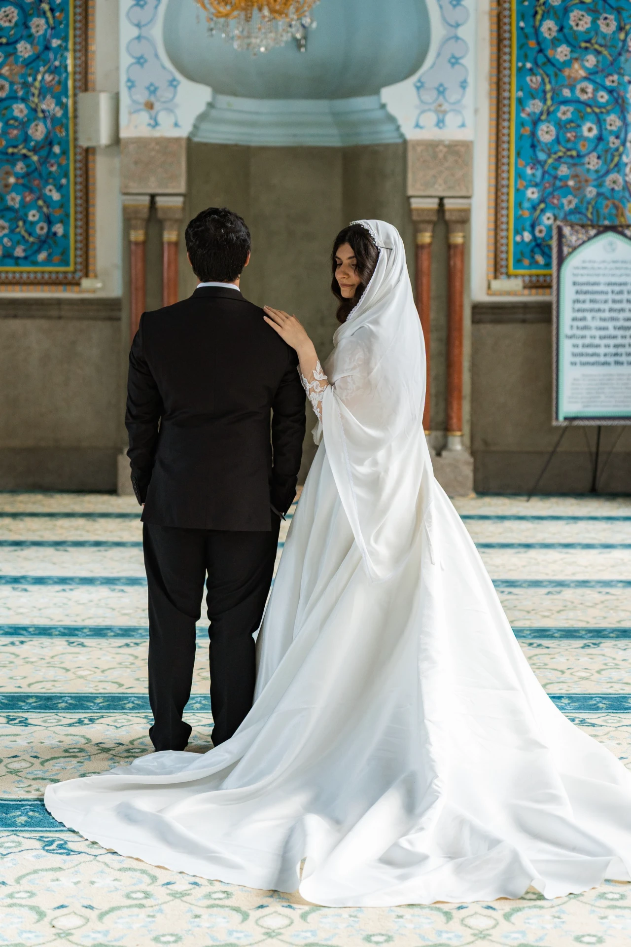 Nikah ceremony at a mosque in Tbilisi for foreigners