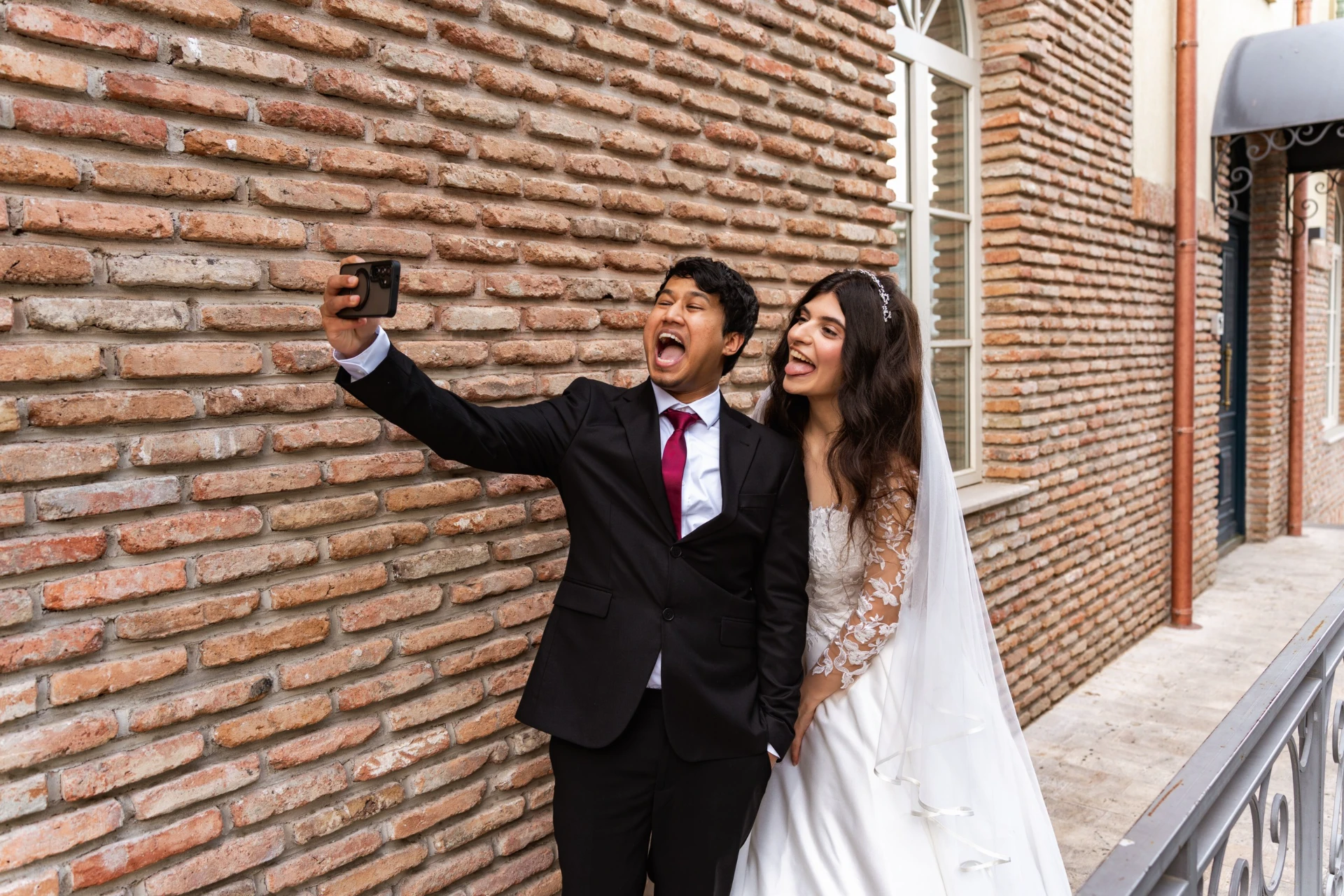 Wedding in Georgia for a couple from the Netherlands