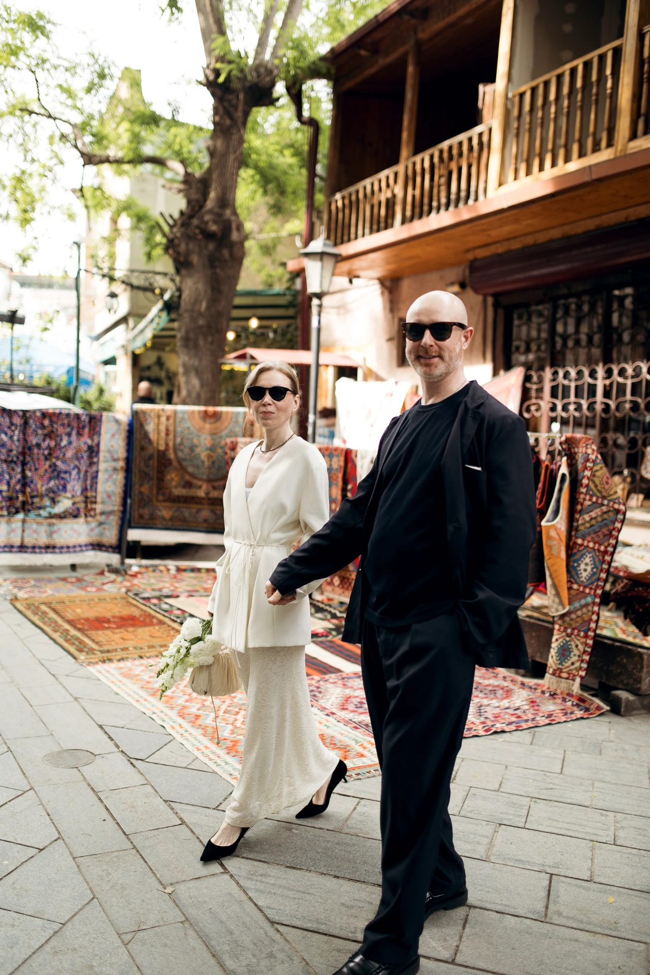 Wedding ceremony in Georgia for a British couple
