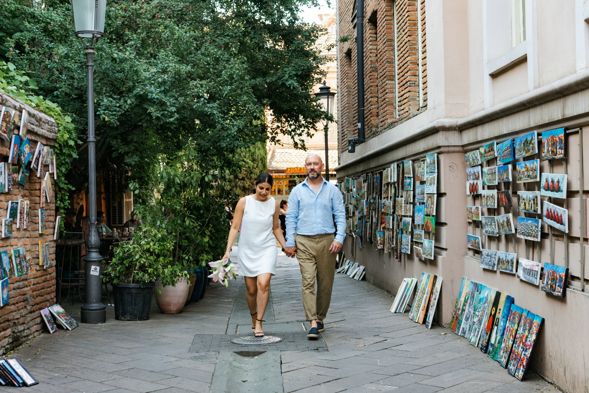 Summer wedding photoshoot in Georgia