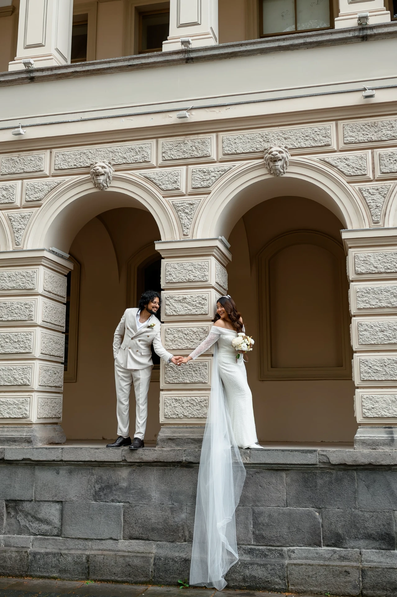Wedding walk in Tbilisi