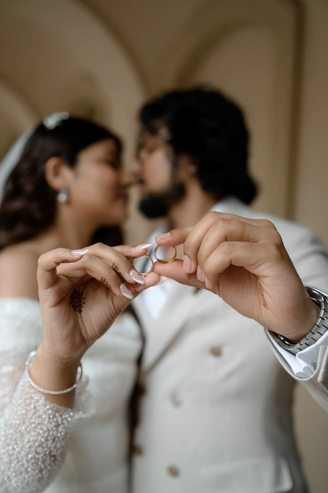 Wedding photoshoot after marriage registration in Tbilisi