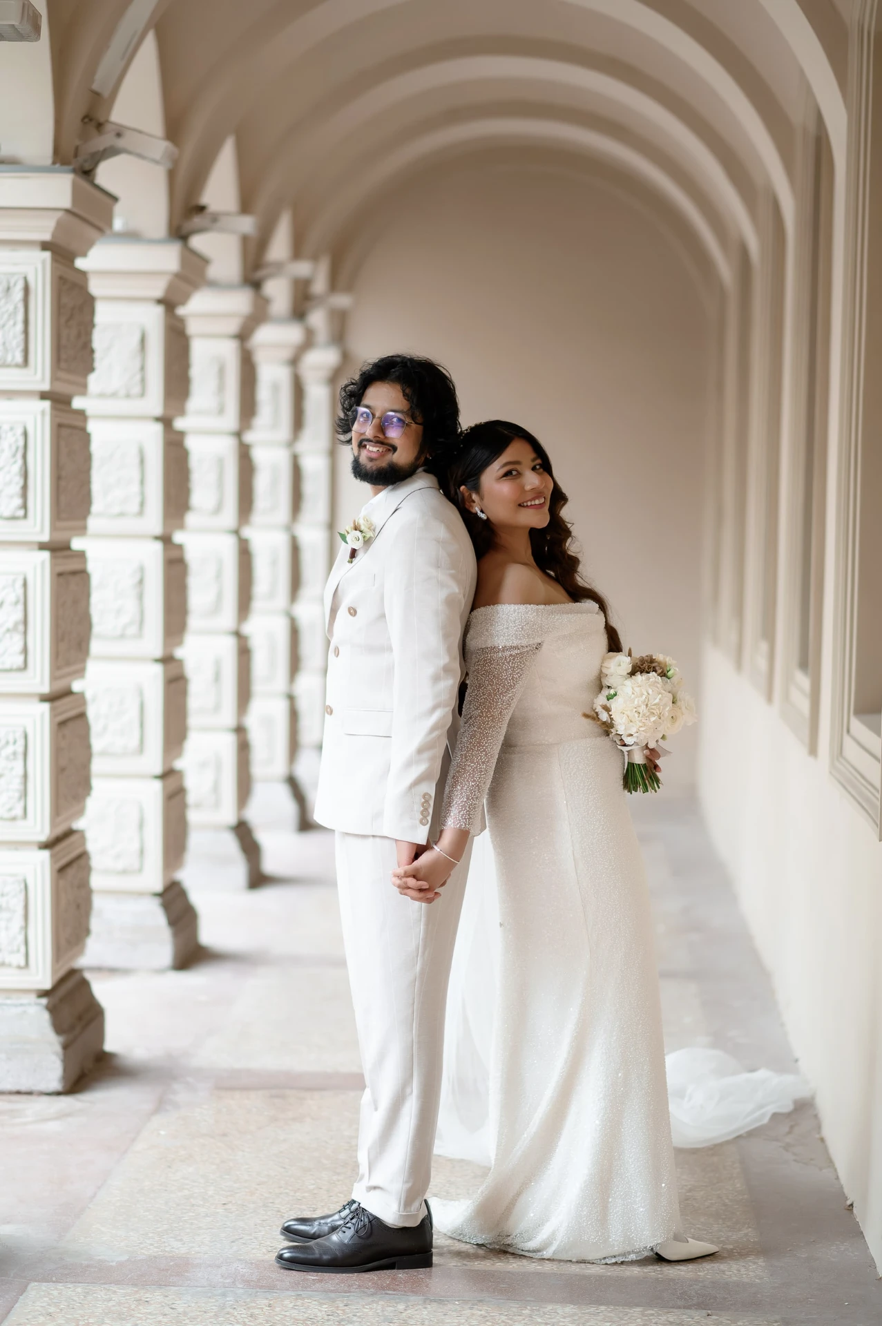 Official marriage ceremony in Tbilisi